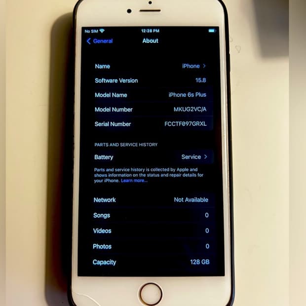 아이폰 6s 플러스 128GB 핑크