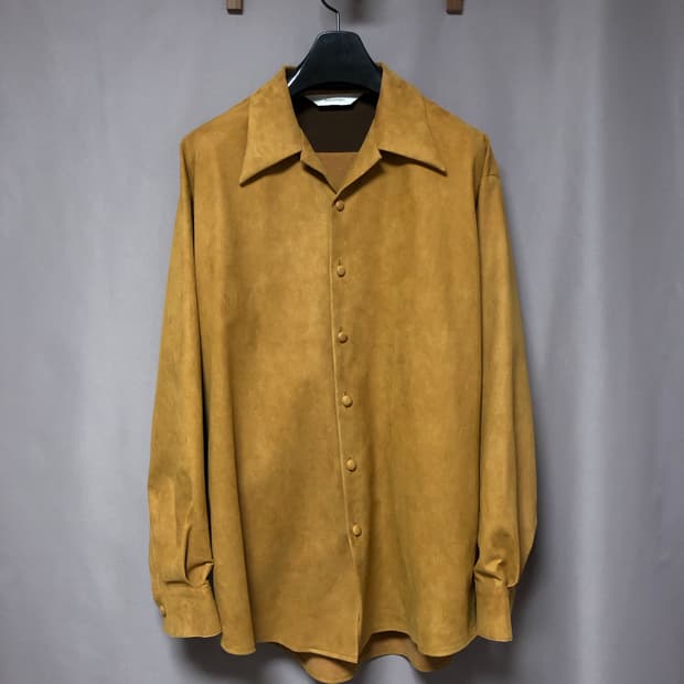 사스콰치 패브릭스 페이크레더 셔츠