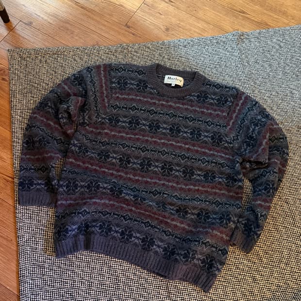 할리오브스코트랜드 페어아일 니트 M