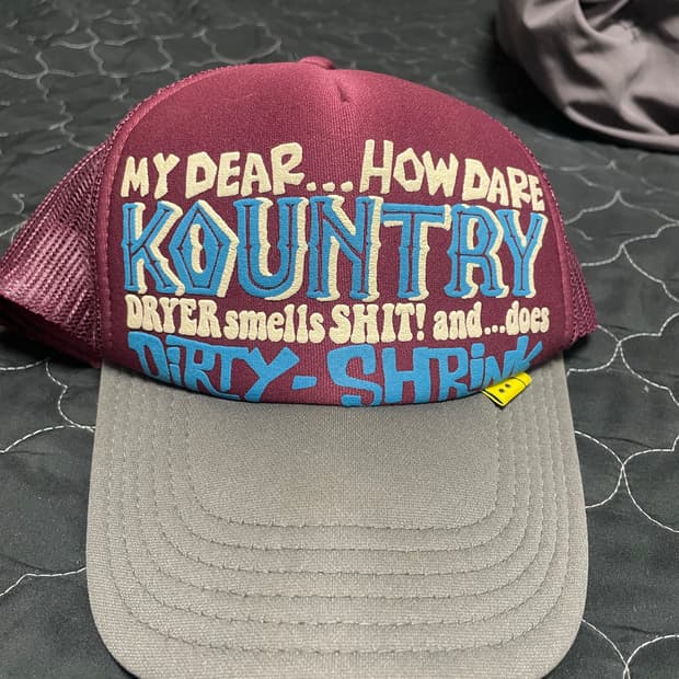 캐피탈 컨트리 트러커캡