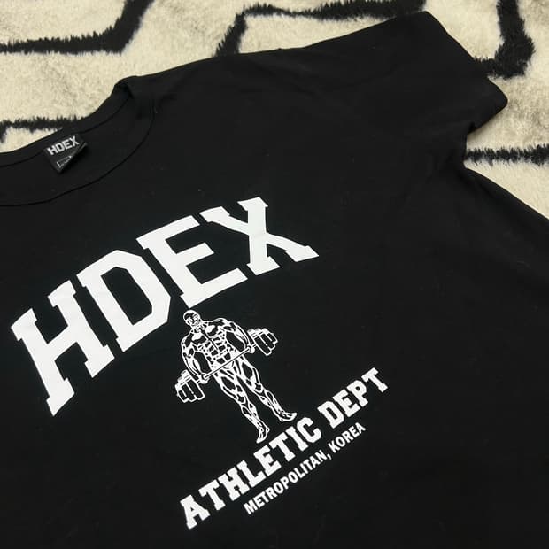 [여성L]Hdex 짐웨어 반팔/블랙