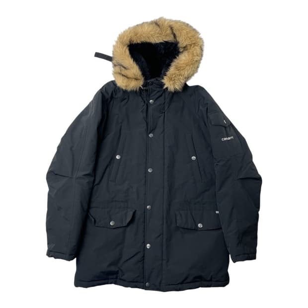 [중고] 칼하트 앵커리지 퍼 방한 파카 패딩 점퍼 L