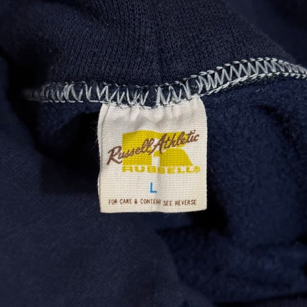 Rare 70s USA Russell Blank Hoodie