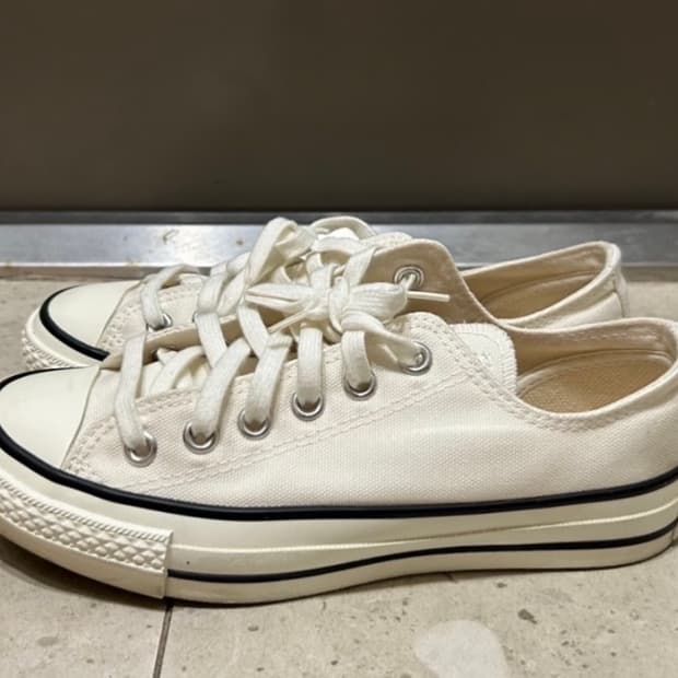 컨버스 올스타 로우 화이트 (일본 생산)