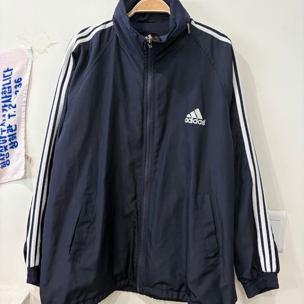 208. 아디다스 올드스쿨 바람막이 자켓