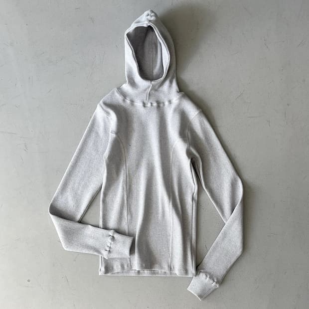 Hanifa hoodie in Grey Melange 하니파 후디