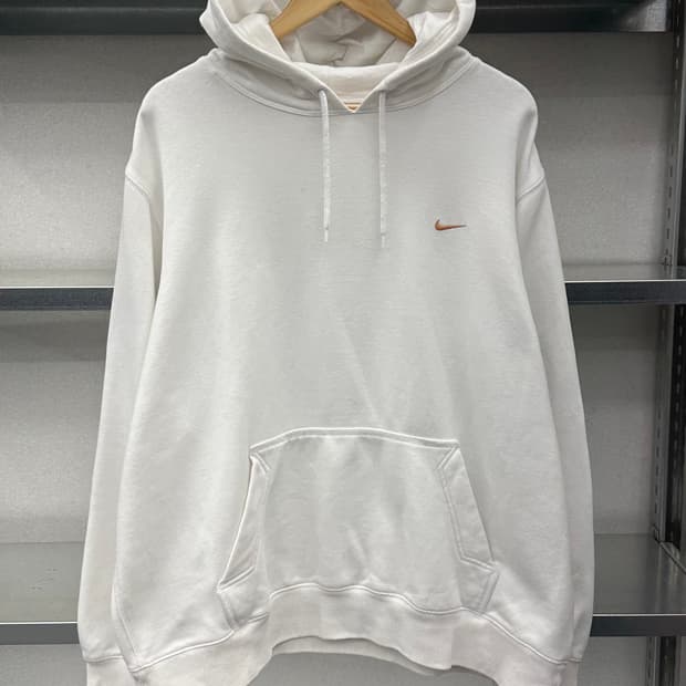 (2XL)00'S 나이키 화이트 후드-M1699