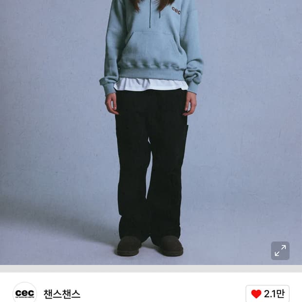 챈스챈스 CEC WOMAN HOODIE(MINT)