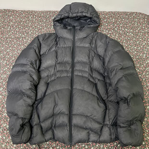 [L] 인템포무드 예티 푸퍼 덕다운 패딩 차콜