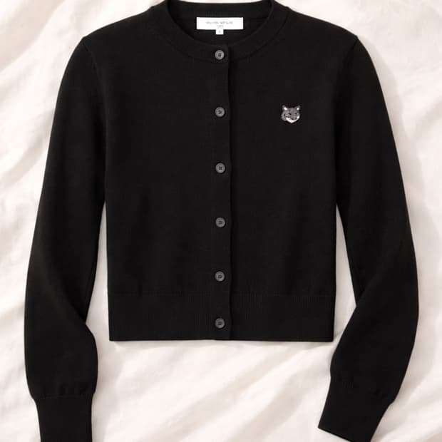 메종키츠네   여성 가디건