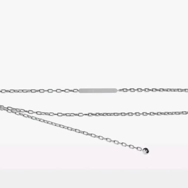 트리밍버드 메탈 체인 벨트