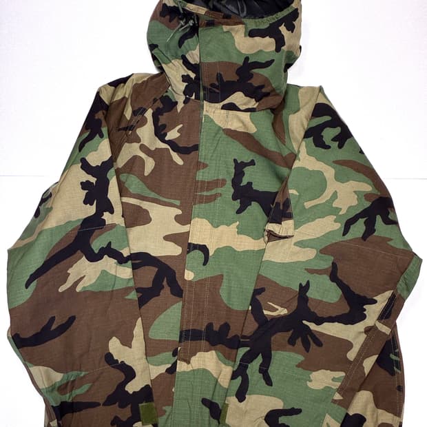 미군 우드랜드 카모 자켓/ 방호복/ (105-110)