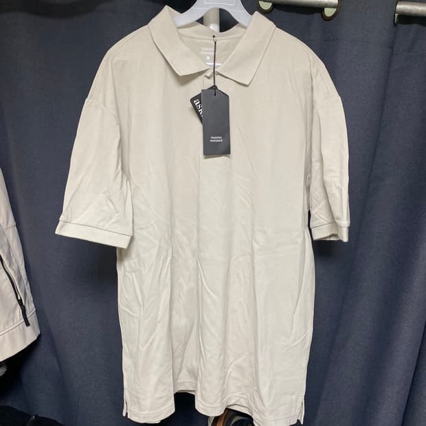 무신사 PK 카라티 머쉬룸 XL