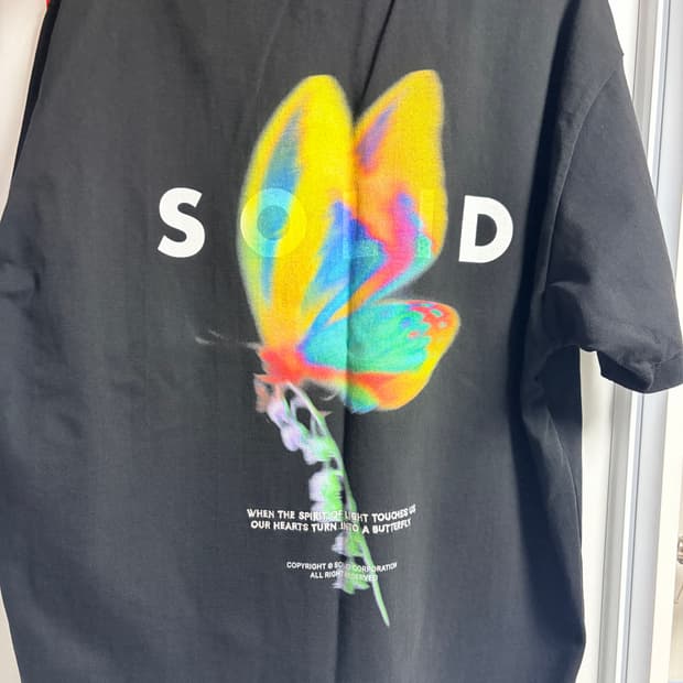 솔리드옴므 48사이즈 반팔티