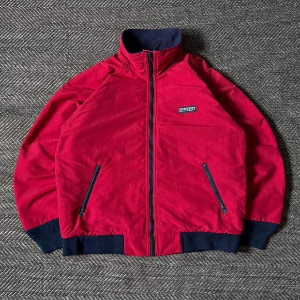 90s USA Lands' End 랜즈엔드 나일론 쉘 자켓 (95)