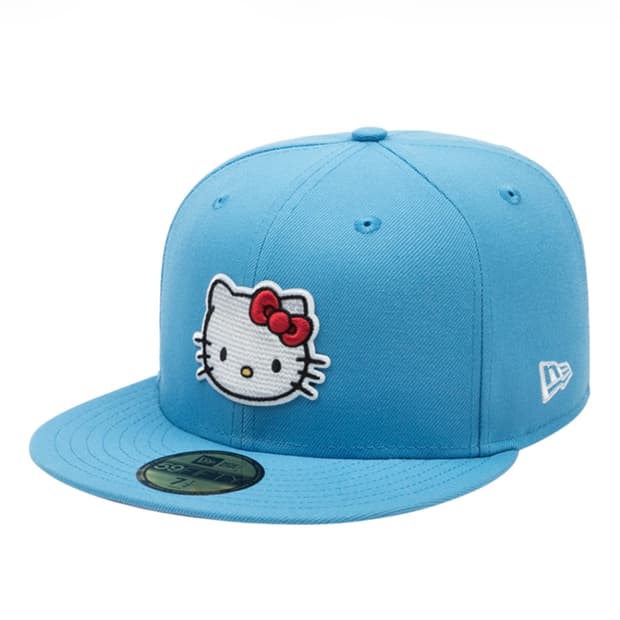 뉴에라 x 헬로 키티 사이즈 캡 래디언트 블루 714(57.7cm)