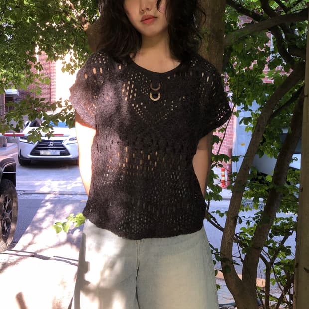 punching half knit