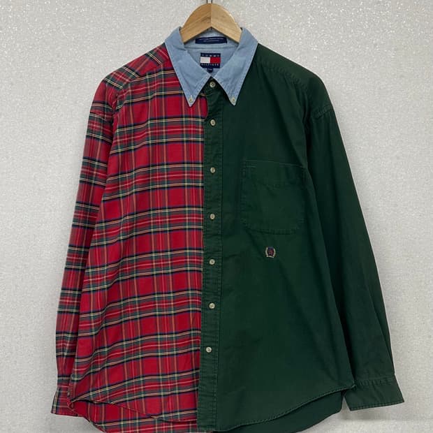 (XL)90'S 타미 월계수 셔츠-M2043