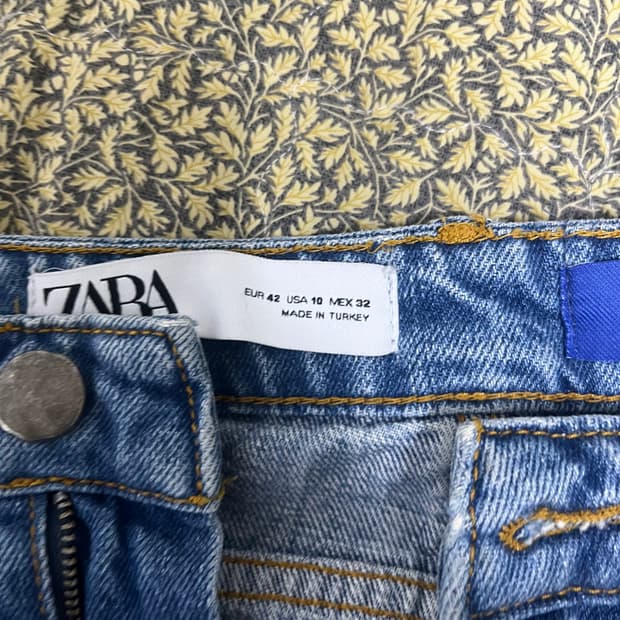 아더에러 자라 패치워크 바지 42사이즈