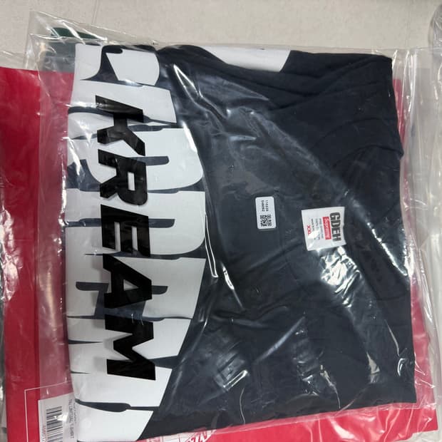 슈프림x굿이너프 디바이스 티셔츠블랙