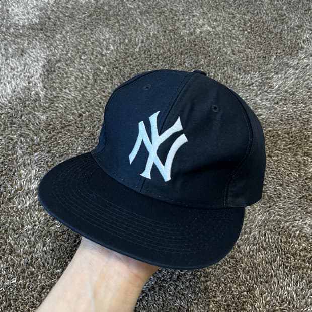 90s yankees cap 로고 7 logo7 양키즈 캡