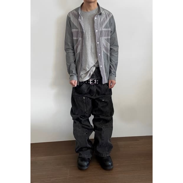 Union Check Panel Shirt