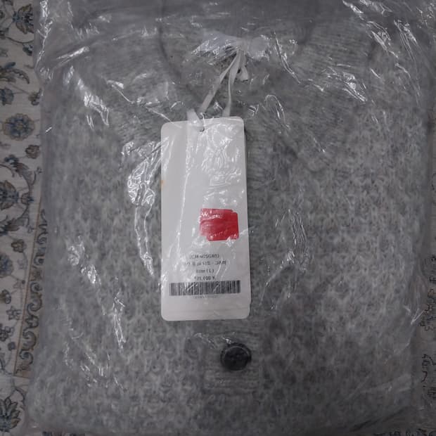 (새상품) 르마드 아란울 pk니트 그레이 3사이즈