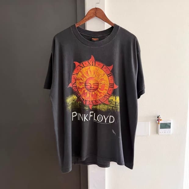 빈티지 90s Pink Floyd 티셔츠