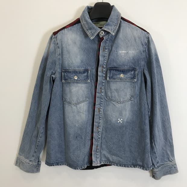 오프화이트 19SS 레이어드 데님자켓 [95]