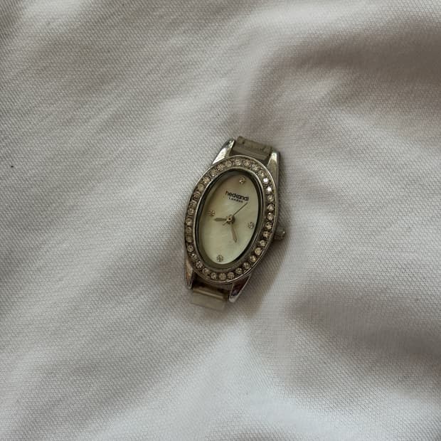 vintage hedkandi metal watch head