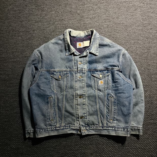 90‘s 칼하트 아즈텍 트러커 J62 DNM XXL USA🇺🇸