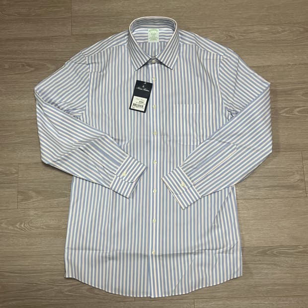 (새상품) 브룩스브라더스 논아이론 스트라이프 셔츠