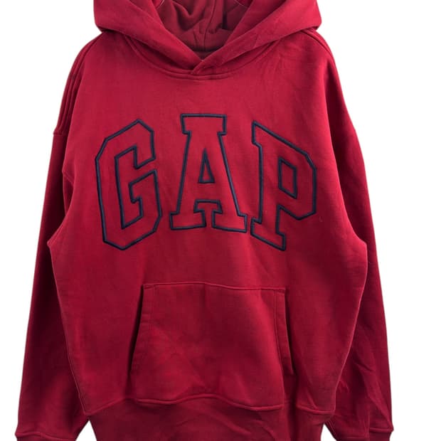 갭 딥레드 후디1535