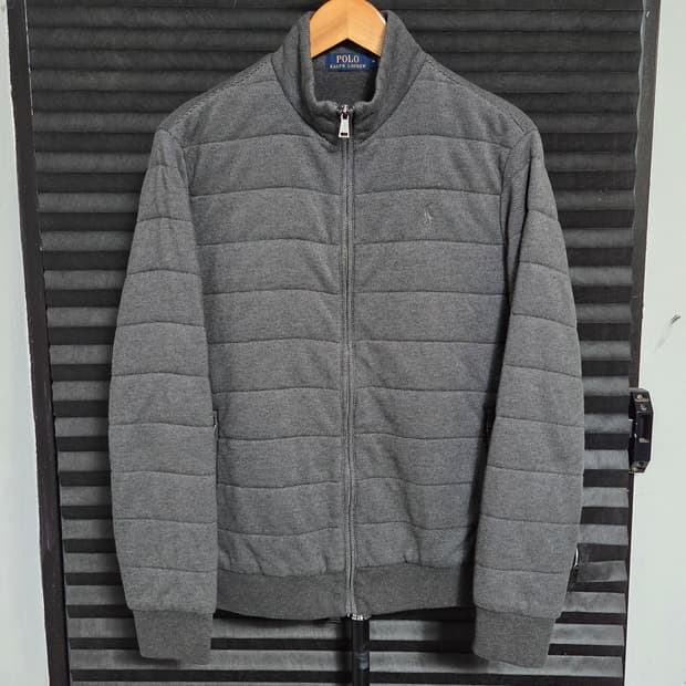 [폴로 랄프로렌] 코튼 블렌드 퀼팅 집업 자켓 | 00171