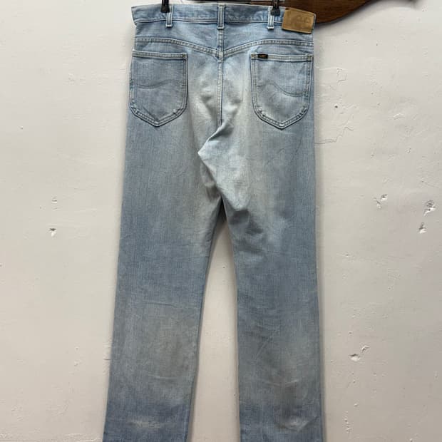 80s USA Lee Riders 200 Straight Denim Pa