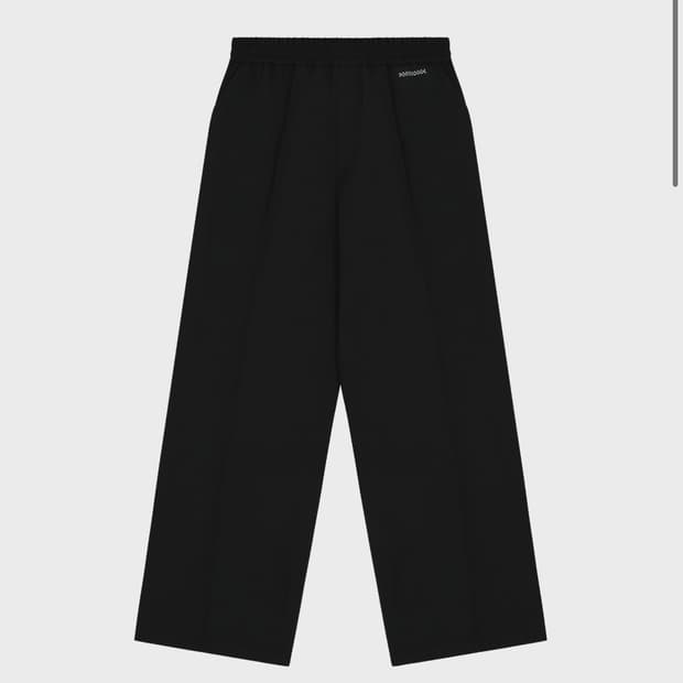 S 준느 밴딩 슬랙스