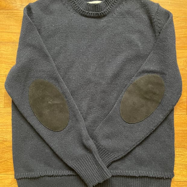 마르지엘라 스티치 니트 네이비m