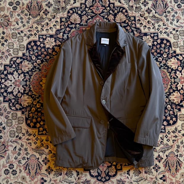 아르마니 벨루어 자켓 남성95