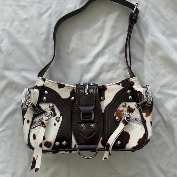 밀키 웨스턴 숄더백🤎