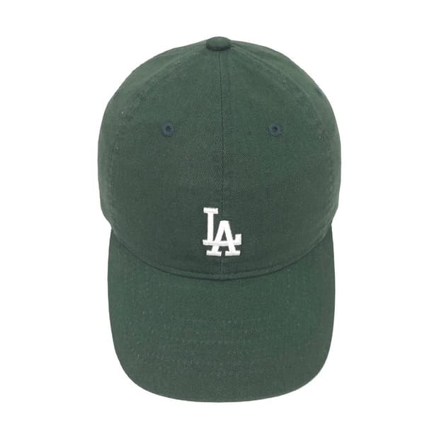 MLB LA다저스 미니자수 그린 볼캡