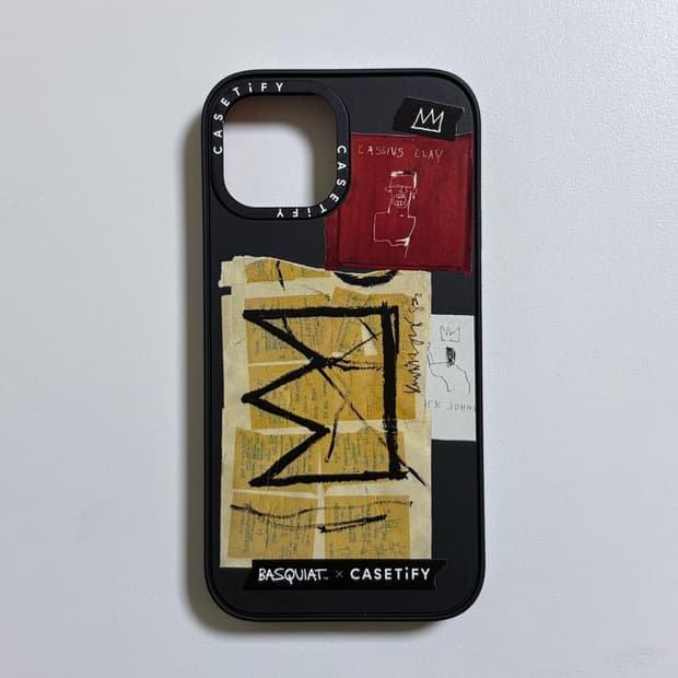 케이스티파이 장미셸 바스키아 아이폰13미니 케이스