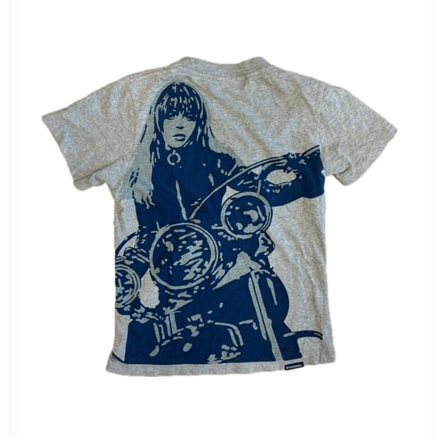 히스테릭글래머 아카이브 바이크걸 티셔츠