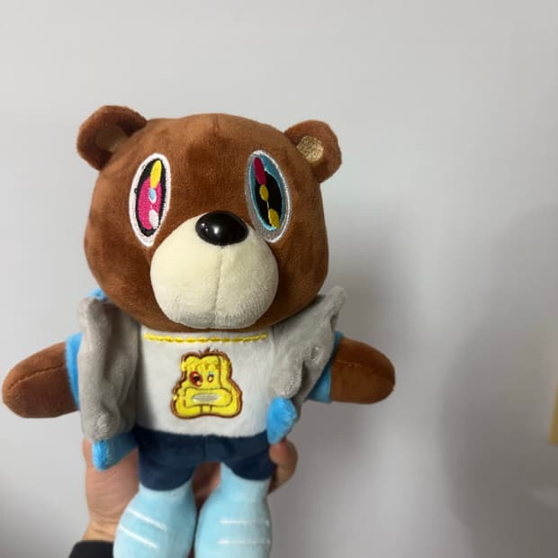 (마지막 할인)Kanye west 칸예 3집 graduation  곰인형