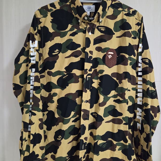 BAPE 베이프 카모 셔츠 XL