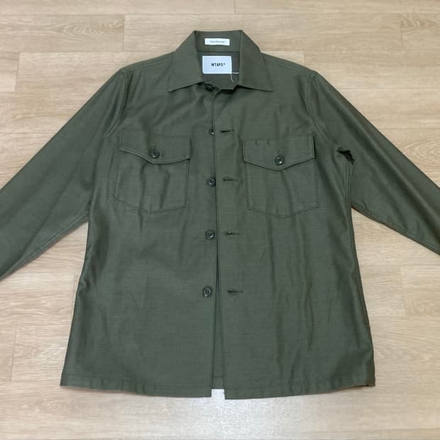 wtaps 밀리터리 셔츠 01 사이즈