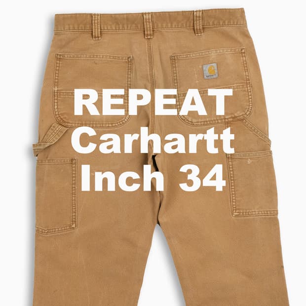 빈티지 칼하트 싱글니 103279 워크 팬츠 34 인치 CH2793401