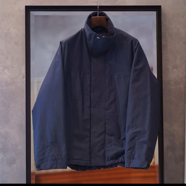 Maatee&sons 마티앤선즈 밀리터리 실크 블루종 / herill 