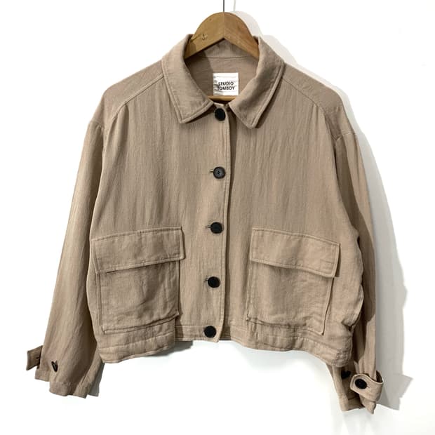 스튜디오 톰보이 헤링본 자켓