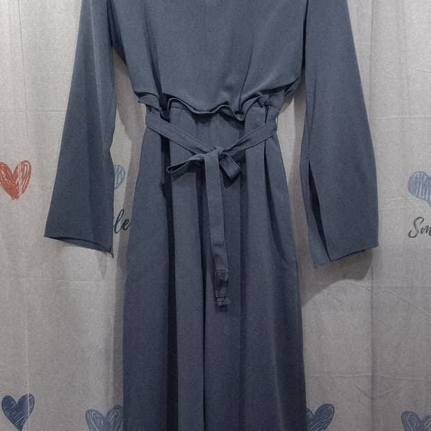 정품) 타임 벨티드 점프수트 