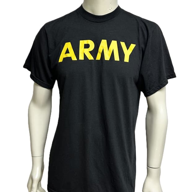 미육군 APFU 체육복 트레이닝복 반팔 티셔츠 (M) (3)